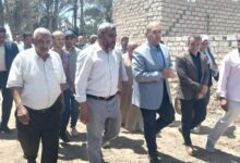 نائب محافظ الجيزة يتفقد المشروعات بمركز أطفيح