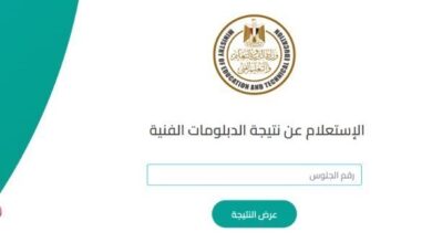 نتيجة الدبلومات الفنية 2025 الدور الأول برقم الجلوس .. ترقبوها هنا قريباً