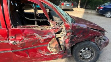 نجل المخرج عمرو عابدين يتعرض لحادث سير .. تفاصيل