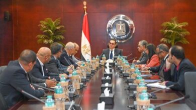 وزير الاستثمار يلتقي ممثلى عدد من الشركات المصرية والدولية