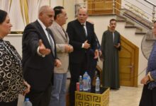 وفد من "الجبهة الوطنية" يزور أسر ضحايا حادث الطريق الإقليمي بالمنوفية
