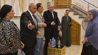 وفد من "الجبهة الوطنية" يزور أسر ضحايا حادث الطريق الإقليمي بالمنوفية