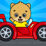 Bimi Boo Car Games for Kids