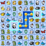 cute animal onet kids games