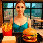 hamburger simulator food
